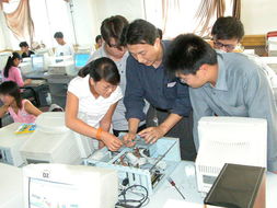 信息工程系實訓基地計算機拆裝實習 理論與實踐的完美融合