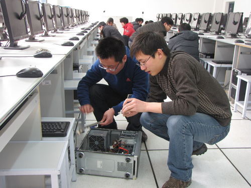 信息工程系實訓中心計算機系統維護與培訓工作全面啟動